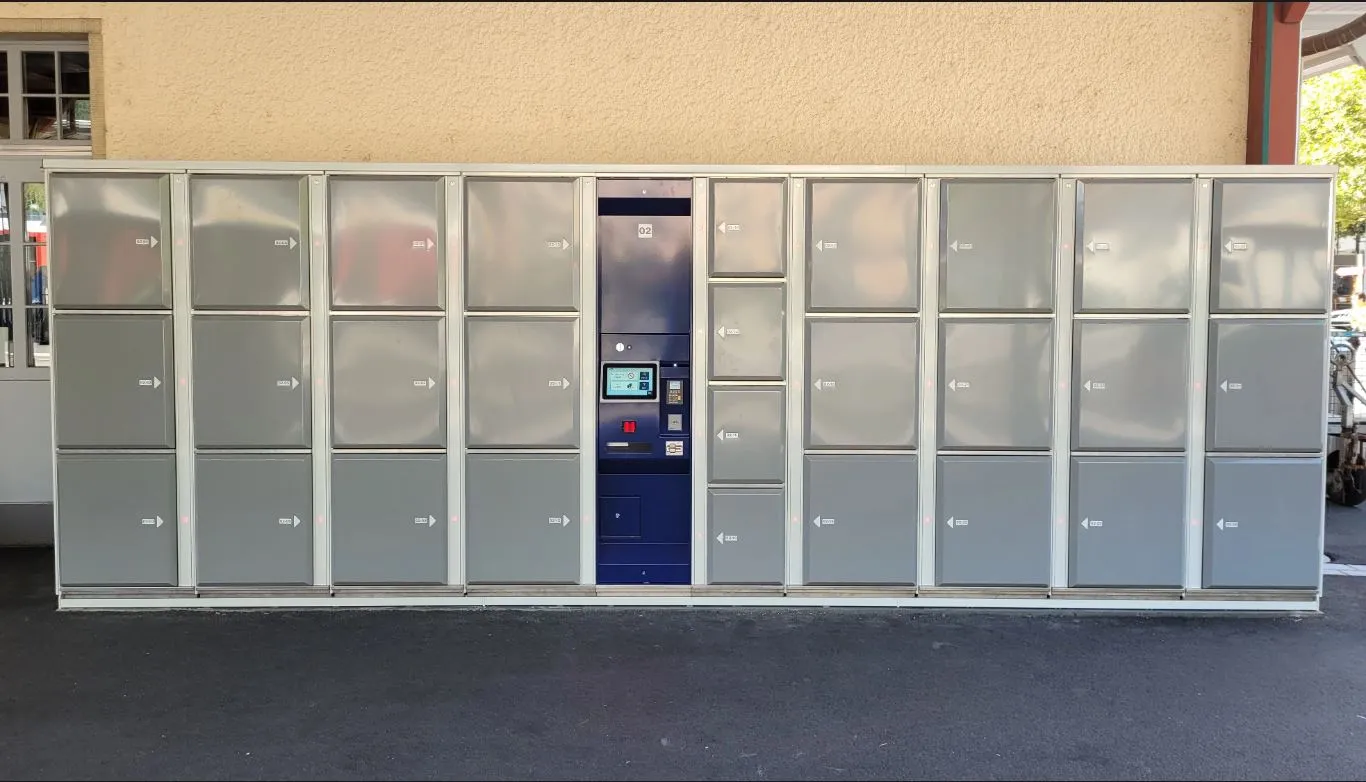 Blechteile für Schließfachanlagen